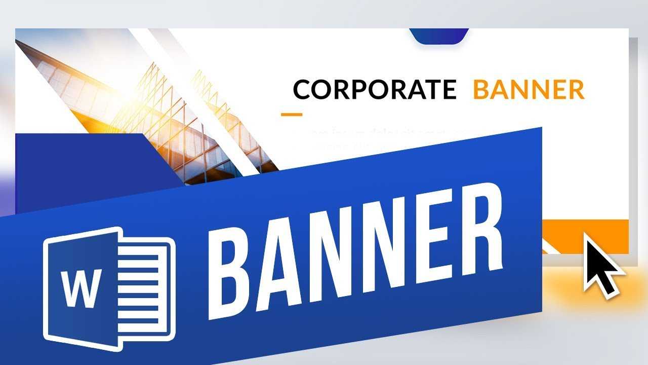 How To Make A Banner In Word Within Microsoft Word Banner Template