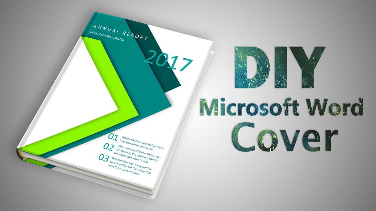 How To Make A Professional Cover Page In Microsoft Word 2016 ✔ For Microsoft Word Cover Page Templates Download