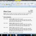 How To Make An Easy Resume In Microsoft Word Throughout How To Find A Resume Template On Word