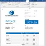How To Make An Invoice In Word: From A Professional Template With Invoice Template Word 2010
