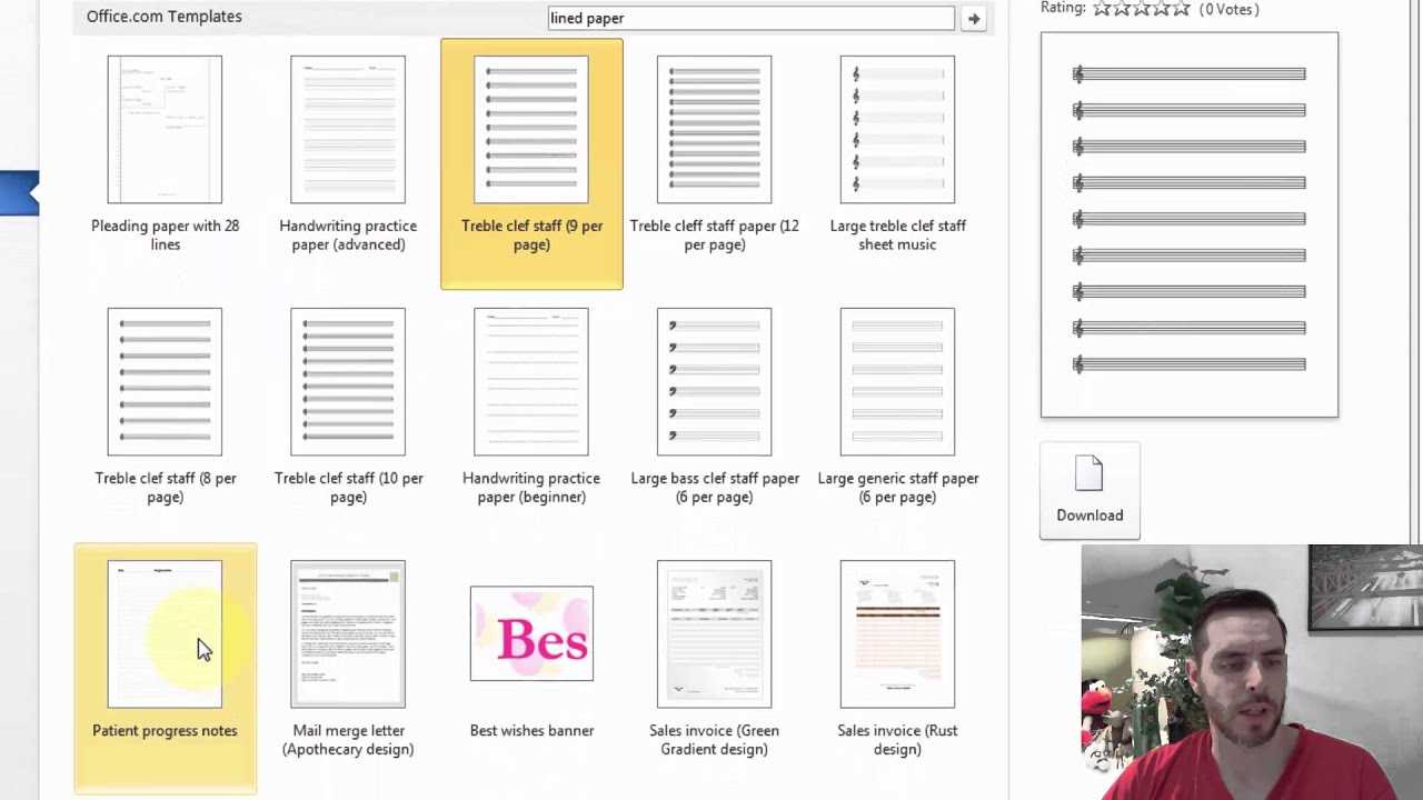 How To Make Lined Paper With Microsoft Word With Notebook Paper Template For Word 2010