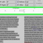 How To Make Two Columns In Word: 6 Steps (With Pictures With 3 Column Word Template