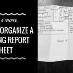 How To Organize A Nursing Report Sheet In Nurse Shift Report Sheet Template