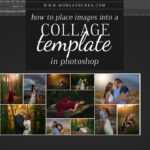 How To Place Images Into A Photoshop Collage Template For Photoshop Facebook Banner Template