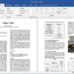 How To Prepare Research Paper For Publication In Ms Word (Easy) With Scientific Paper Template Word 2010