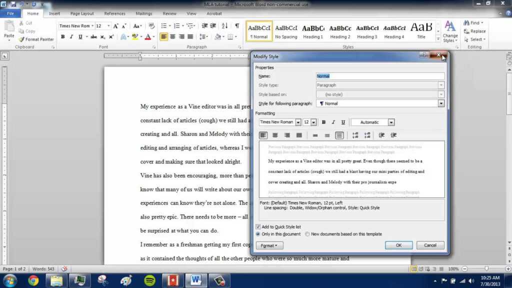 how-to-save-mla-format-in-microsoft-word-in-mla-format-word-template