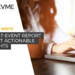 How To Write A Post Event Report To Get Actionable Insights For After Event Report Template