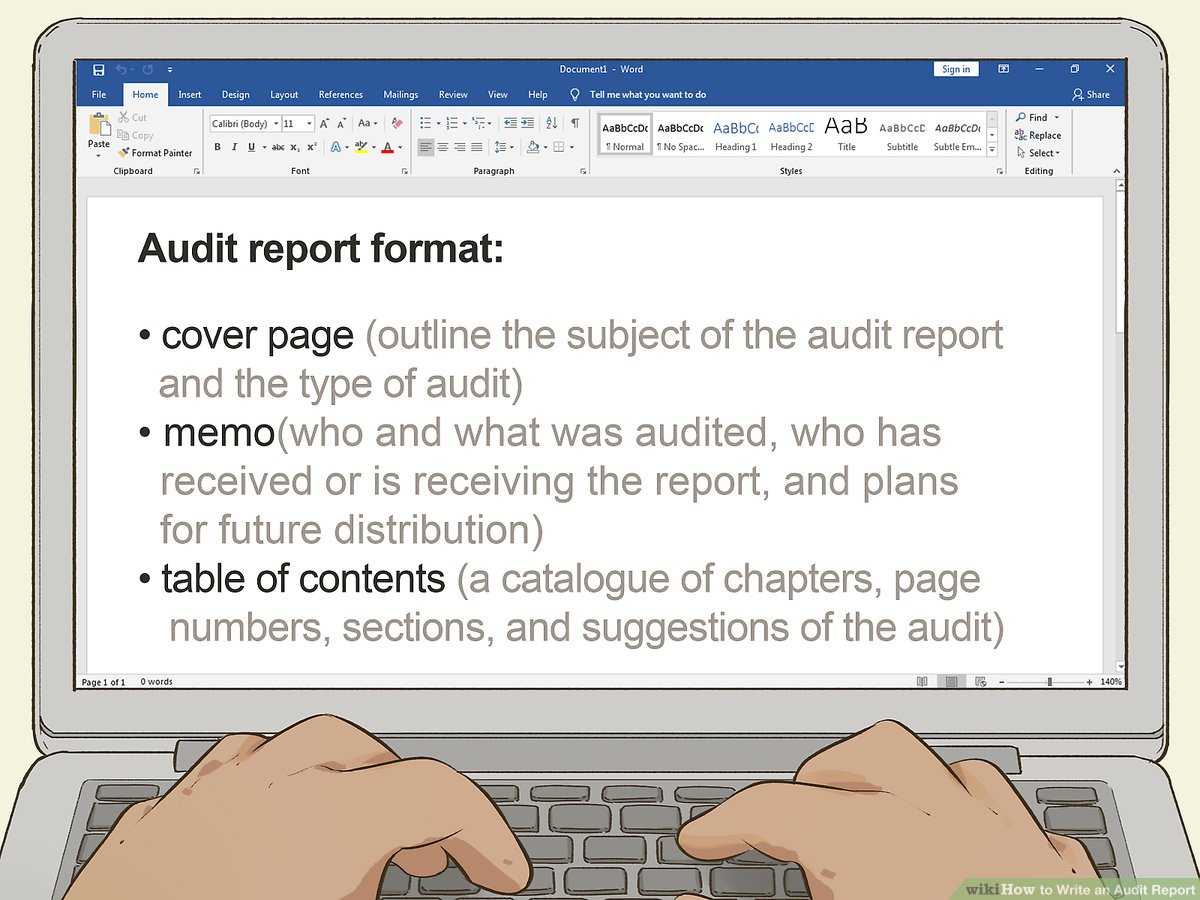 How To Write An Audit Report: 14 Steps (With Pictures) – Wikihow With Internal Control Audit Report Template