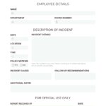 How To Write An Effective Incident Report [Templates] – Venngage Throughout Incident Report Book Template