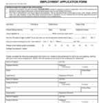 How Useful Are Job Application Forms In Recruitment | Free Pertaining To Employment Application Template Microsoft Word