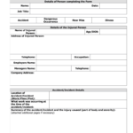 Incident And Accident Report Forms – Barati.ald2014 For Incident Report Form Template Doc