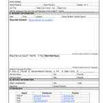 Incident Report Form – Fill Out And Sign Printable Pdf Template | Signnow For First Aid Incident Report Form Template