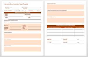Incident Report Log Template - Business Template Ideas throughout Incident Report Log Template
