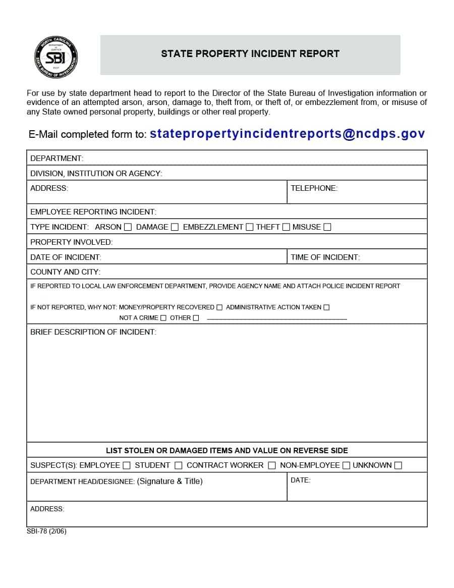 Incident Summary Report Template – Harryatkins With Incident Summary Report Template