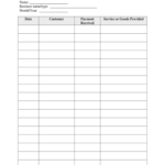 Income Ledger Template – Fill Online, Printable, Fillable In Blank Ledger Template