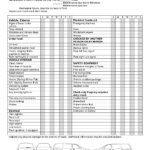Inspection Spreadsheet Plate Checklist Pdf Plates Excel Regarding Vehicle Checklist Template Word