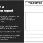 Ks1 Paddington Bear Christmas Advert Literacy Lesson – Newspaper Reports –  Lesson Planned | A Marketplace For Teaching Resources Throughout Report Writing Template Ks1