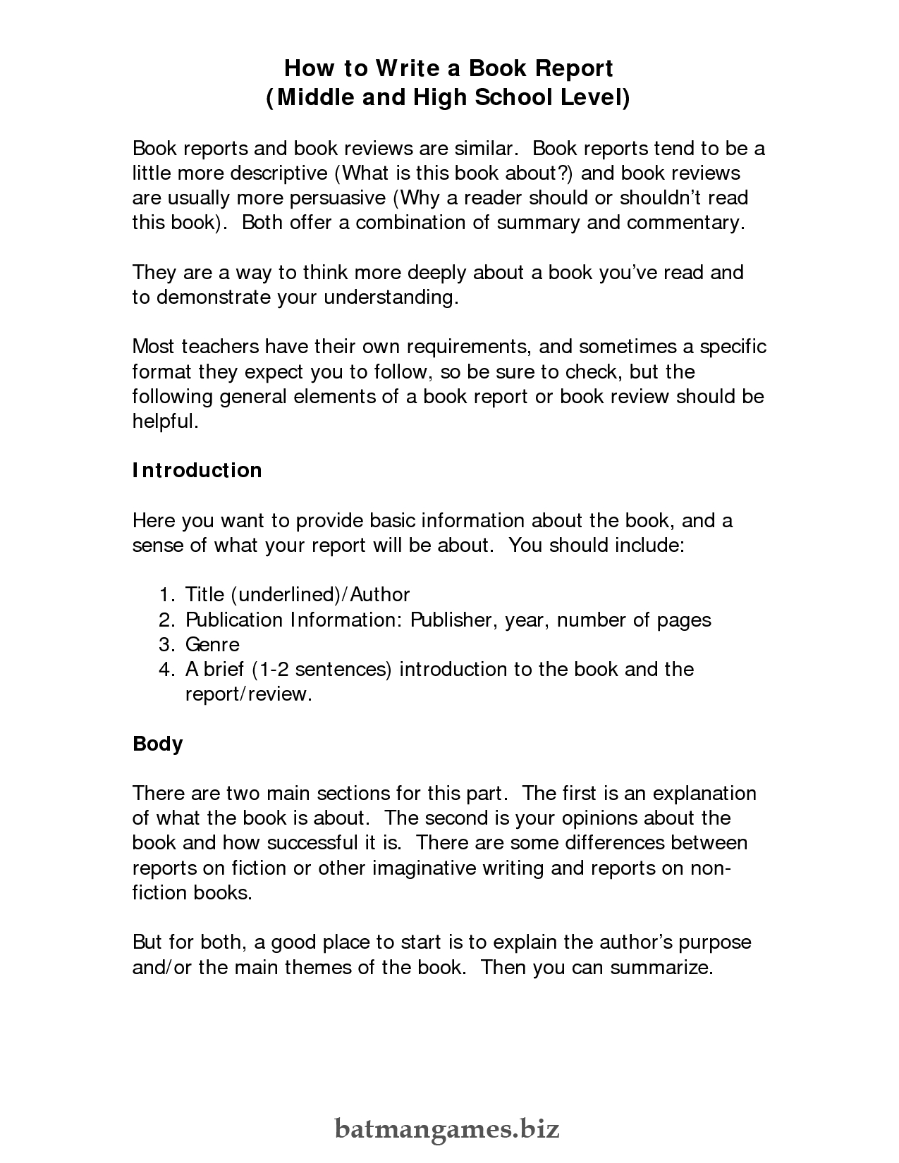 Lab Report Research Question Example With Lab Report Template Middle School