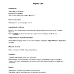 Lab Report Template | E Commercewordpress Regarding Lab Report Template Word