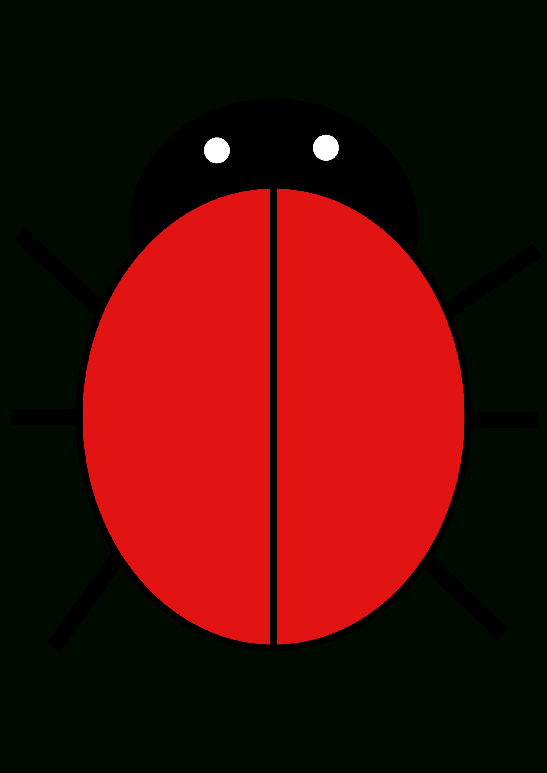 Ladybird | Free Images At Clker - Vector Clip Art Online With Blank Ladybug Template