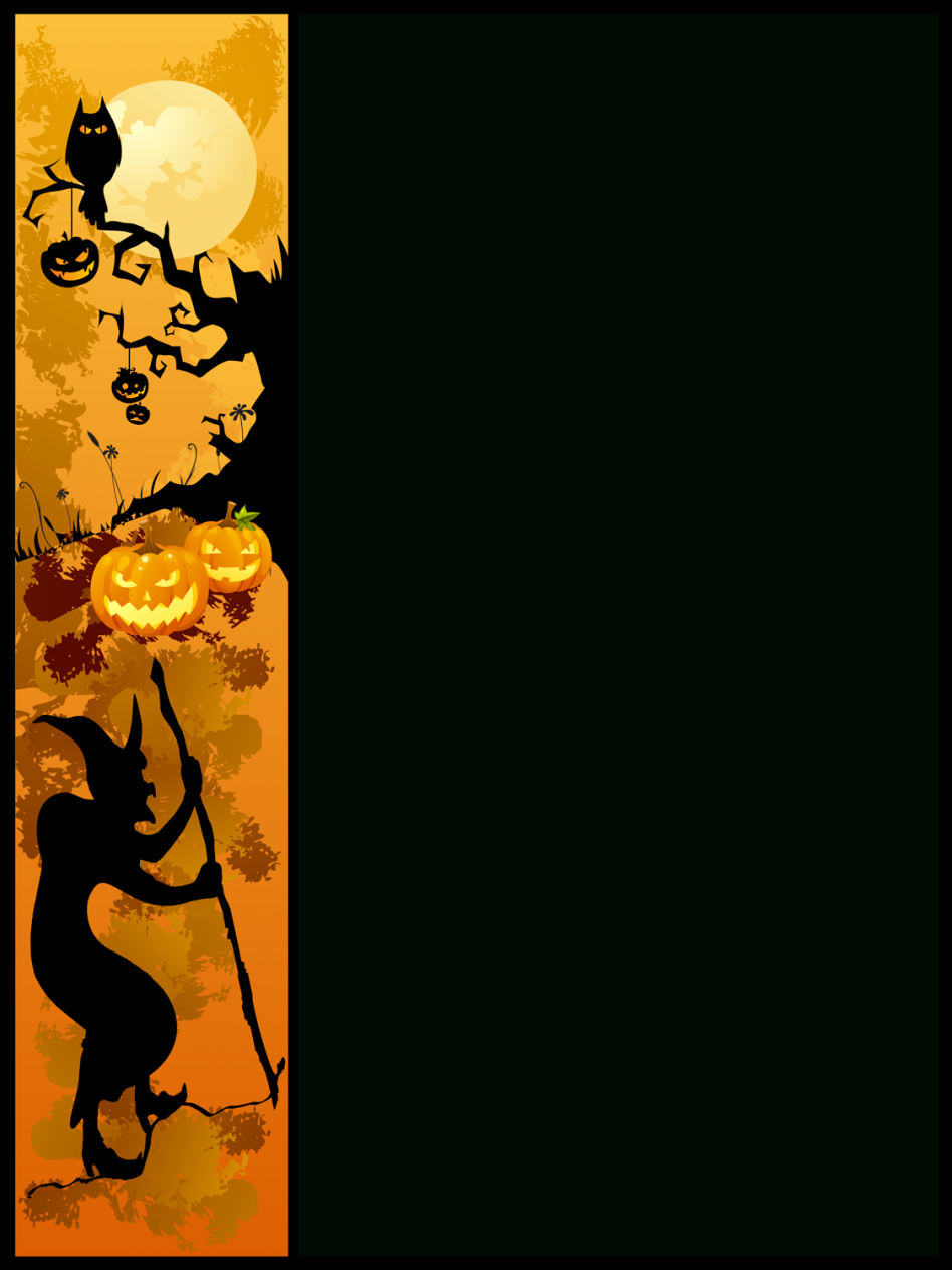 Library Of Halloween Page Borders Banner Royalty Free Inside Free Halloween Templates For Word