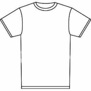 Library Of Tee Shirt Template Banner Transparent Png Files regarding Printable Blank Tshirt Template