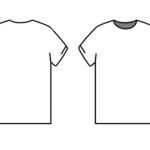 Library Of White T Shirt Template Graphic Freeuse Stock Png With Regard To Blank T Shirt Outline Template