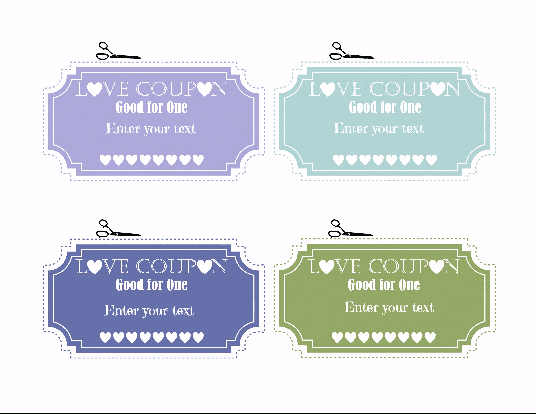 Love Coupons Pertaining To Coupon Book Template Word