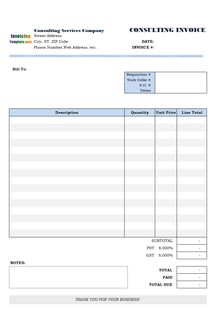 Mac Invoice Template Within Free Invoice Template Word Mac
