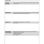 Madeline Hunter Lesson Plan Template Word | Popular Samples With Madeline Hunter Lesson Plan Template Blank