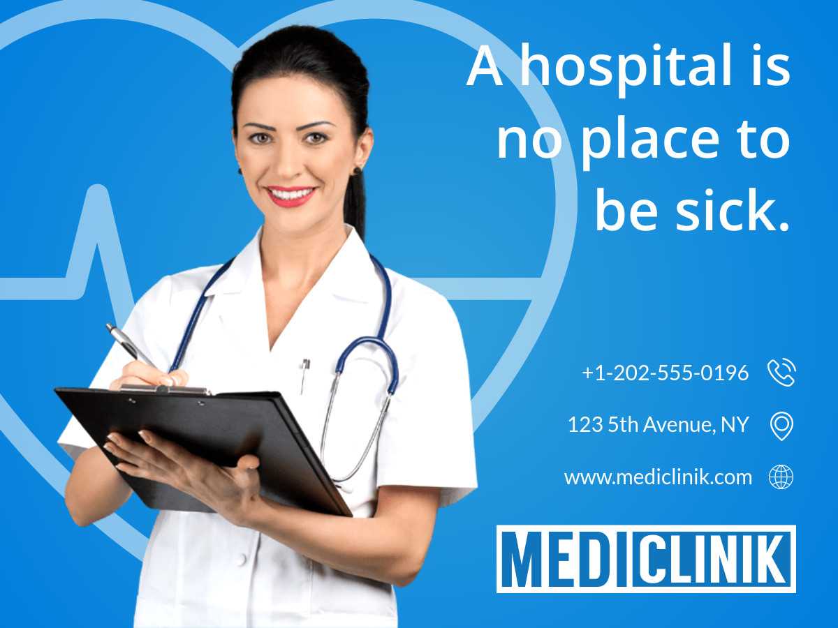 Medical Care Clinic Banner Template In Medical Banner Template