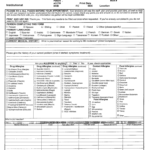 Medical History Form – 5 Free Templates In Pdf, Word, Excel Pertaining To Medical History Template Word