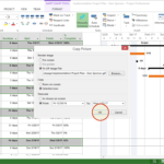 Microsoft Project Gantt Chart Tutorial + Template + Export Throughout Ms Project 2013 Report Templates