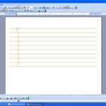 Microsoft Word 2010 Notebook Paper Template – Kerren Pertaining To Notebook Paper Template For Word 2010