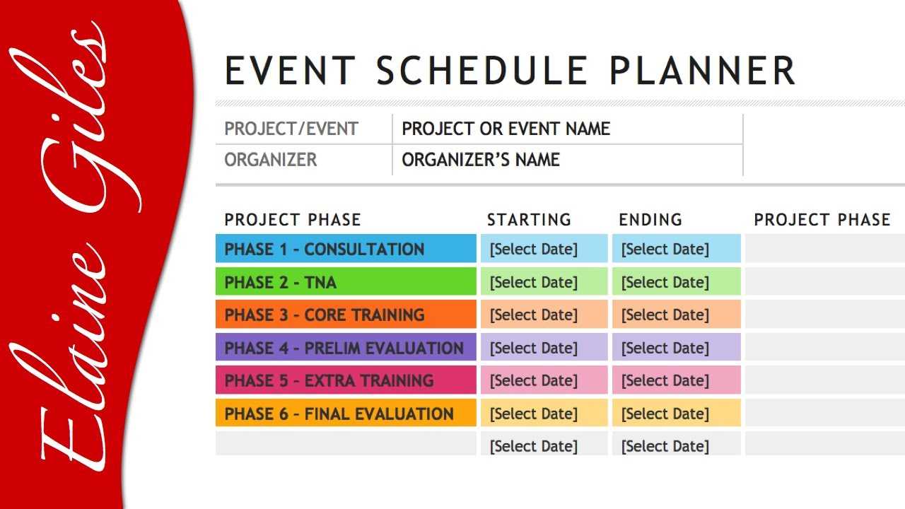 Microsoft Word 2013 Schedule Template Within Event Agenda Template Word