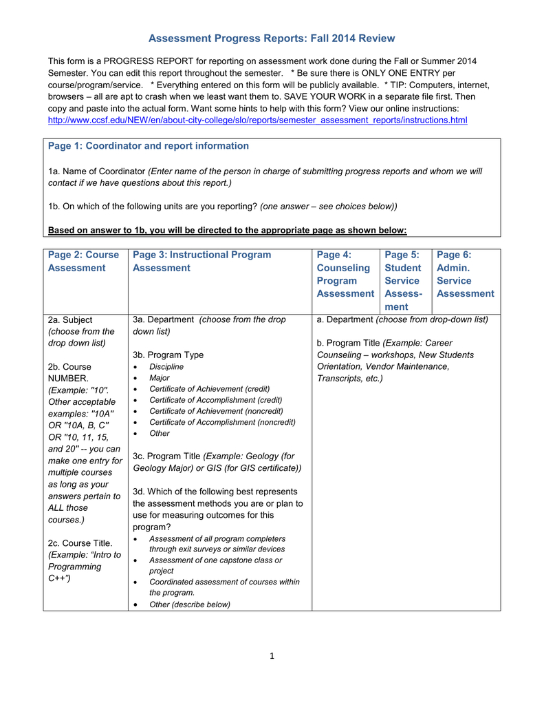 Microsoft Word Transcription Of Blank Reporting Form With Regard To Summer School Progress Report Template