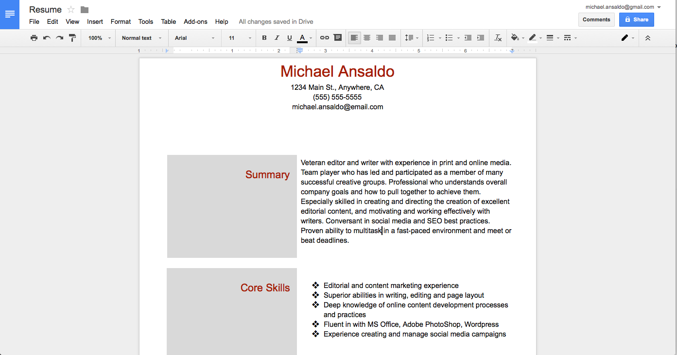 Microsoft Word Vs. Google Docs On Columns, Headers, And Intended For 3 Column Word Template