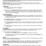 Middle School Science Lab Report Format within Science Experiment Report Template