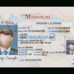 Missouri Driver License Psd Template Throughout Blank Drivers License Template