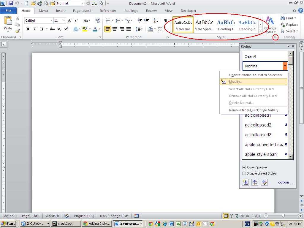 Modify A Style At The Template Level – Techrepublic Inside How To Save A Template In Word
