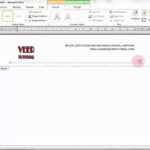 Ms Word 2010 | How To Create Custom Header And Footer with Header Templates For Word