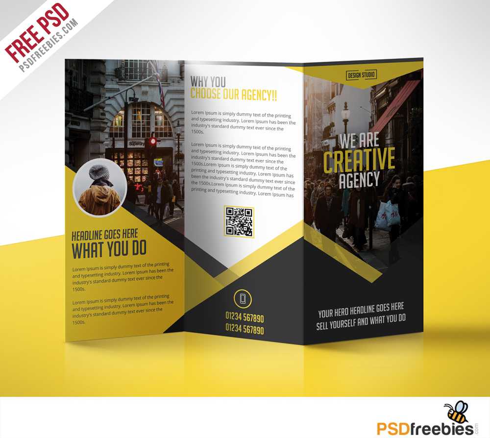 Multipurpose Trifold Business Brochure Free Ms Word Brochure Within Free Business Flyer Templates For Microsoft Word