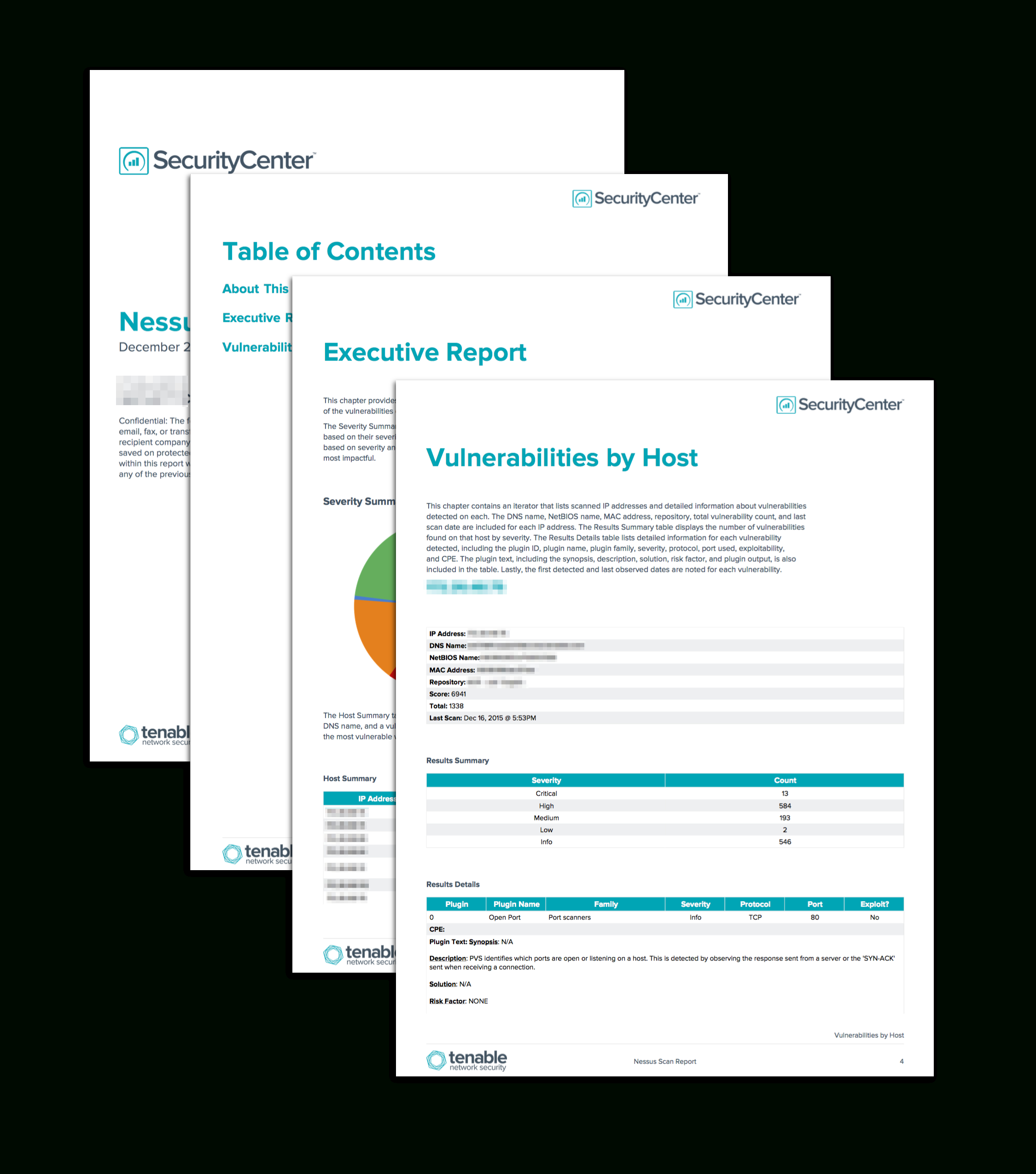 Nessus Scan Report – Sc Report Template | Tenable® For Threat Assessment Report Template