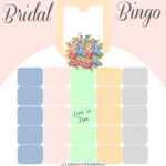 New Bridal Bingo: Free Bridal Shower Games With Blank Bridal Shower Bingo Template