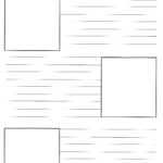 Newspaper Template Clipart For Blank Newspaper Template For Word