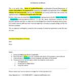 No Objection Certificate Format Template – Google Docs Templates Throughout Noc Report Template