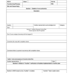 Non Conformance Report Template – Fill Online, Printable For Ncr Report Template
