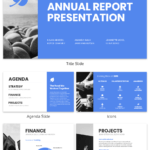 Non Profit Annual Report Presentation Template regarding Non Profit Annual Report Template