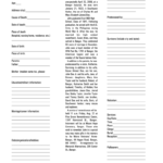 Obituary Template - Fill Online, Printable, Fillable, Blank within Fill In The Blank Obituary Template