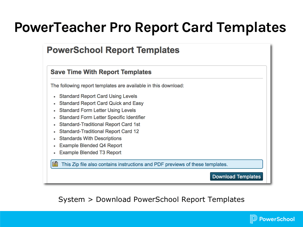 Object Reports 3: Report Cards And Transcripts In Powerschool Reports Templates